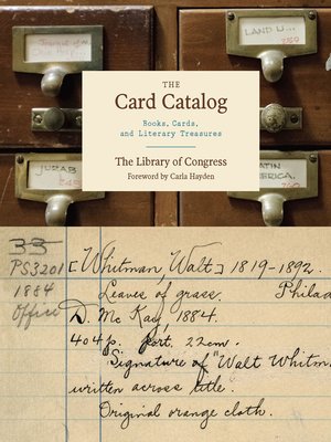 cover image of The Card Catalog